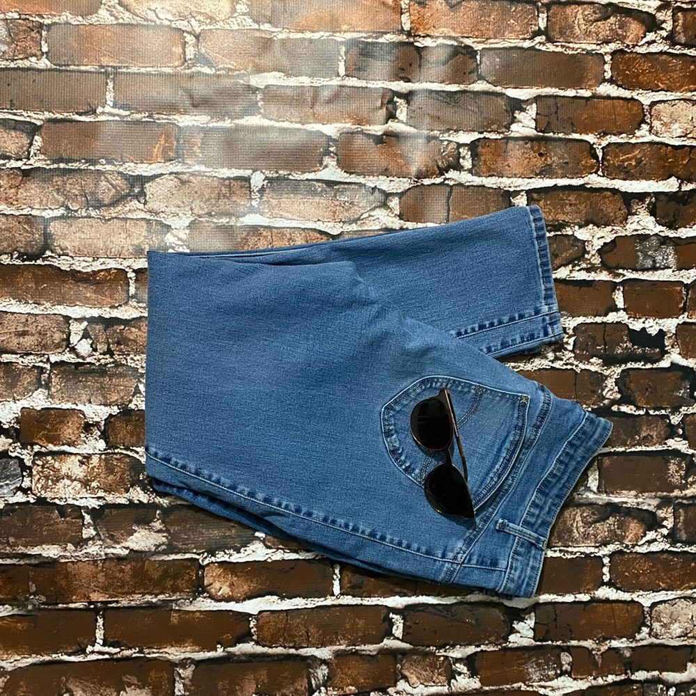 Plus Size Lee Mid Rise Skinny Illusions
